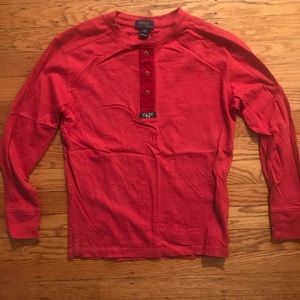 Boys Ralph Lauren Polo Henley Sz 8